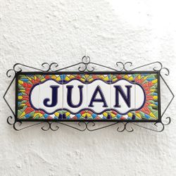 Letras y Números modelo "RONDA-M" - 11cm. (2.1")