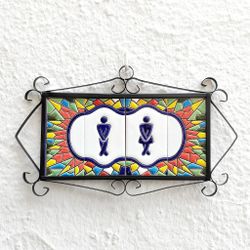 Letras y Números modelo "RONDA-M" - 11cm. (2.1")