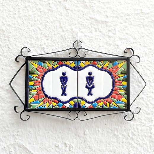 Letras y Números modelo "RONDA-M" - 11cm. (2.1")
