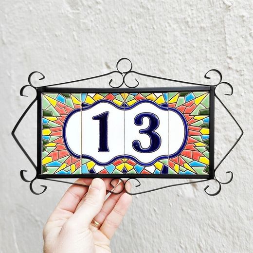 Letras y Números modelo "RONDA-M" - 11cm. (2.1")