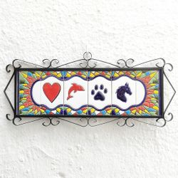 Letras y Números modelo "RONDA-M" - 11cm. (2.1")