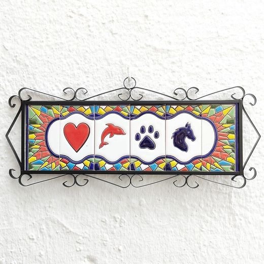 Letras y Números modelo "RONDA-M" - 11cm. (2.1")