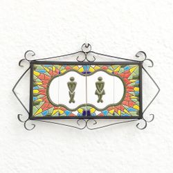 Letras y Números modelo "RONDA-MVerde" - 11cm. (2.1")