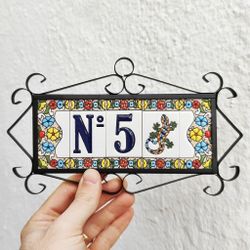 Letras y Números modelo "TENERIFE" - 7,5cm. (3")