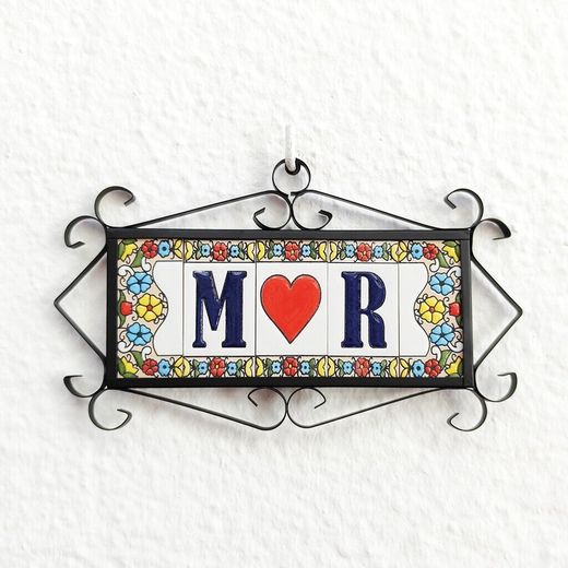 Letras y Números modelo "TENERIFE" - 7,5cm. (3")
