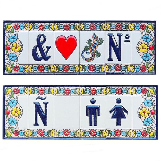 Letras y Números modelo "TENERIFE" - 7,5cm. (3")