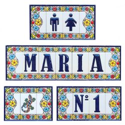 Letras y Números modelo "TENERIFE" - 7,5cm. (3")
