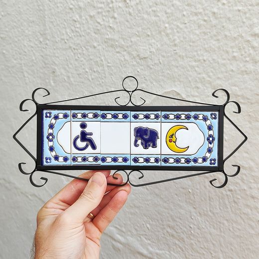 Letras y Números modelo "VALENCIA" - 7,5cm. (3")