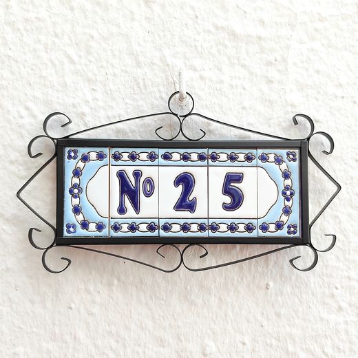 Letras y Números modelo "VALENCIA" - 7,5cm. (3")