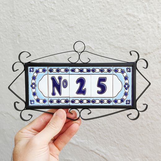 Letras y Números modelo "VALENCIA" - 7,5cm. (3")