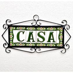 Letras y Números modelo "VERDES" - 7,5cm. (3")