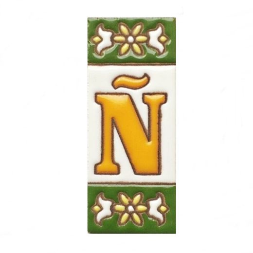 Letras y Números modelo "VERDES2" - 7,3cm. (3")