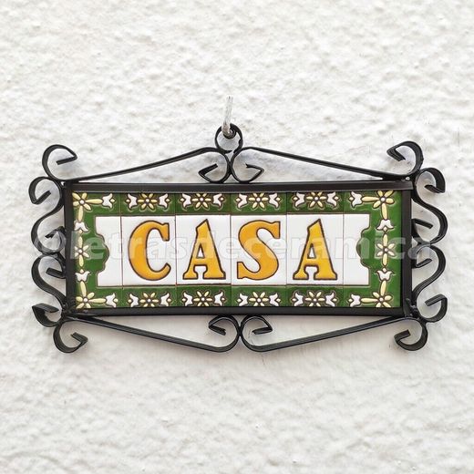 Letras y Números modelo "VERDES2" - 7,3cm. (3")