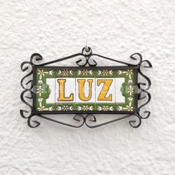 Letras y Números modelo "VERDES2" - 7,3cm. (3")