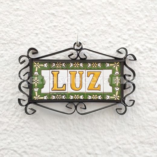 Letras y Números modelo "VERDES2" - 7,3cm. (3")