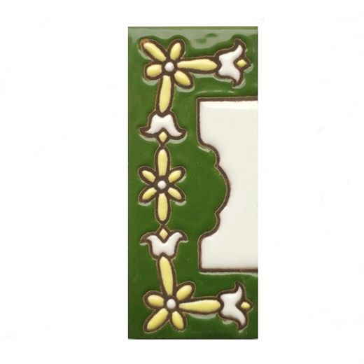 Letras y Números modelo "VERDES2" - 7,3cm. (3")