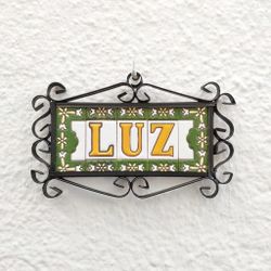 Letras y Números modelo "VERDES2" - 7,3cm. (3")