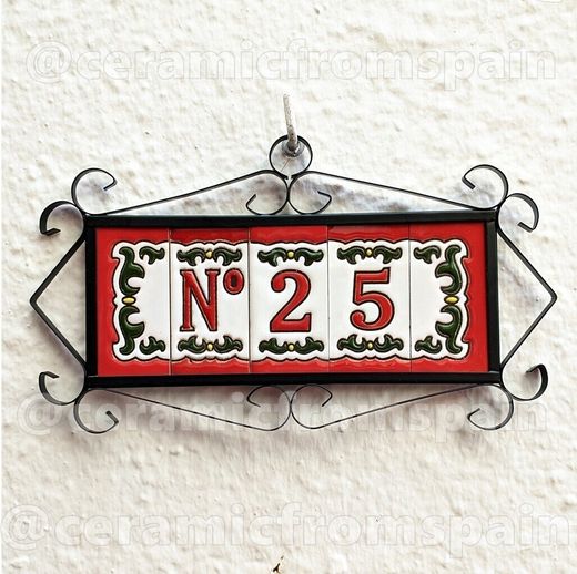 Letras y Números modelo "XMas" - 7,5cm. (3")