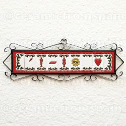 Letras y Números modelo "XMas" - 7,5cm. (3")