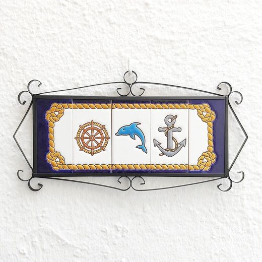 Números modelo "MARITIMO" - 11cm. (2.1")