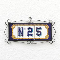 Números modelo "MARITIMO" - 11cm. (2.1")